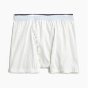 New J.Crew Stretch Boxer Briefs White Size M, XS